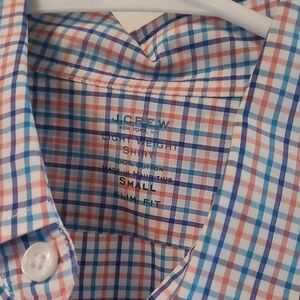 Men's Checkered Shirt - Red and Blue